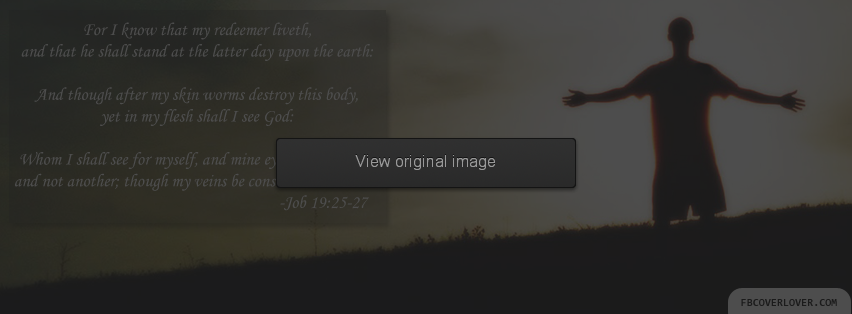 Job 19:25-27 Facebook Covers More Religious Covers for Timeline