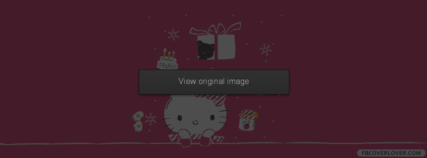 Hello Kitty Christmas Facebook Covers More Holidays Covers for Timeline