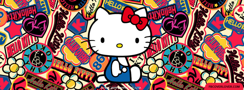 Hello Kitty Collage Facebook Timeline  Profile Covers