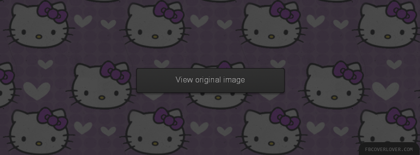 Purple Hello Kitty Facebook Covers More Pattern Covers for Timeline