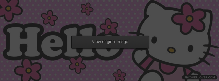 Hello Kitty Pink Polka Dots Facebook Covers More Cute Covers for Timeline