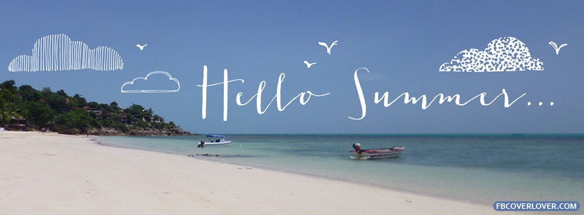 Hello Summer Facebook Timeline  Profile Covers