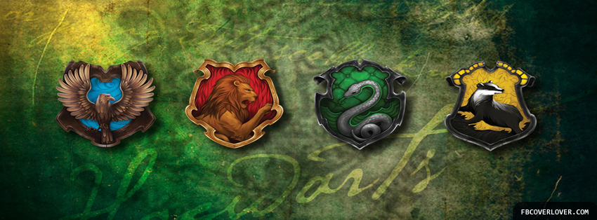 Harry Potter House Crests Facebook Timeline  Profile Covers