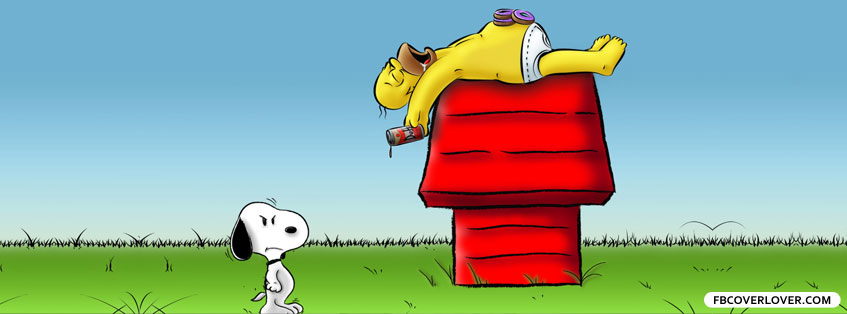 Homer And Snoopy Facebook Covers More Funny Covers for Timeline