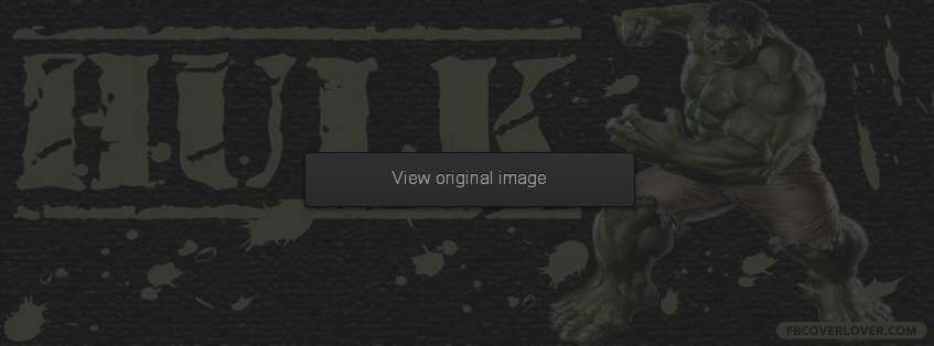 Hulk Facebook Covers More Movies_TV Covers for Timeline