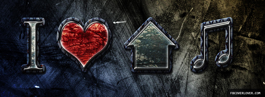 I Love House Music 2 Facebook Timeline  Profile Covers
