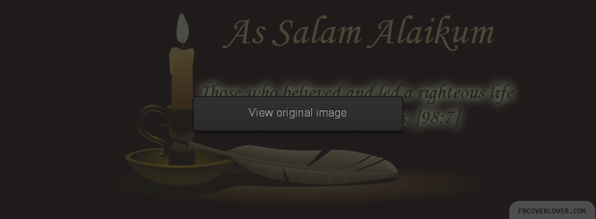 As Salam Alaikum Islam 2 Facebook Covers More User Covers for Timeline