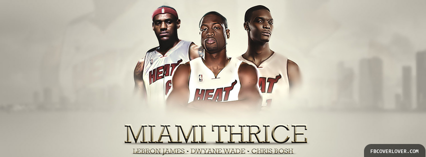 Miami Thrice Facebook Covers More Basketball Covers for Timeline