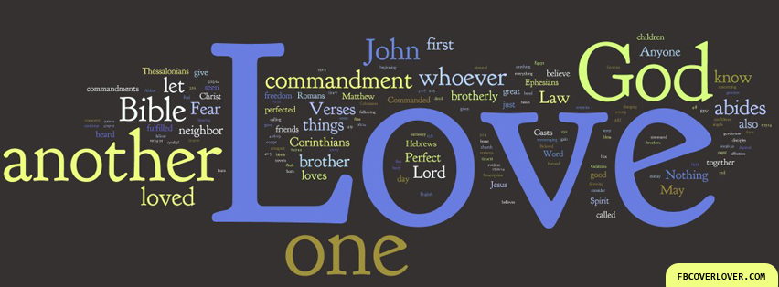 Bible Words Collage Facebook Timeline  Profile Covers