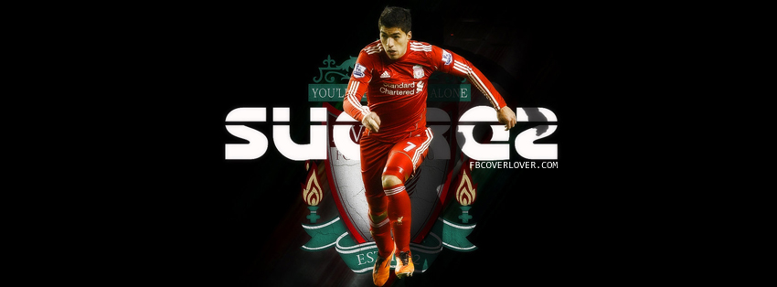 Luis Suarez Liverpool  Facebook Covers More Soccer Covers for Timeline