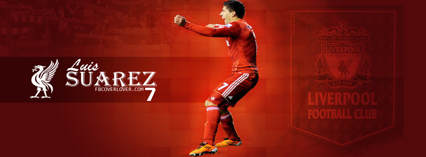 Luis Suarez Liverpool 2 Facebook Covers More Soccer Covers for Timeline
