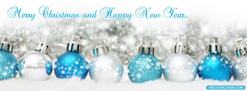 Merry Christmas And Happy New Year Facebook Timeline  Profile Covers