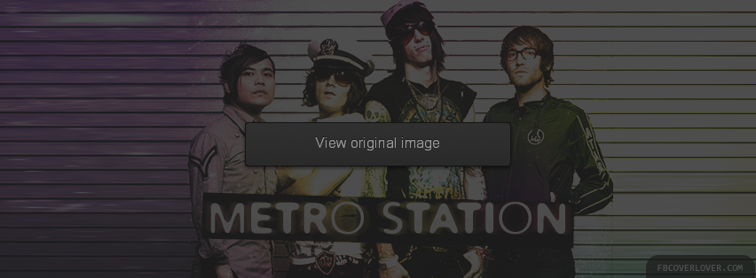 Metro Station 3 Facebook Covers More Music Covers for Timeline