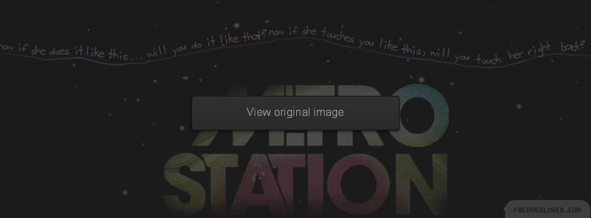 Metro Station Facebook Covers More Music Covers for Timeline