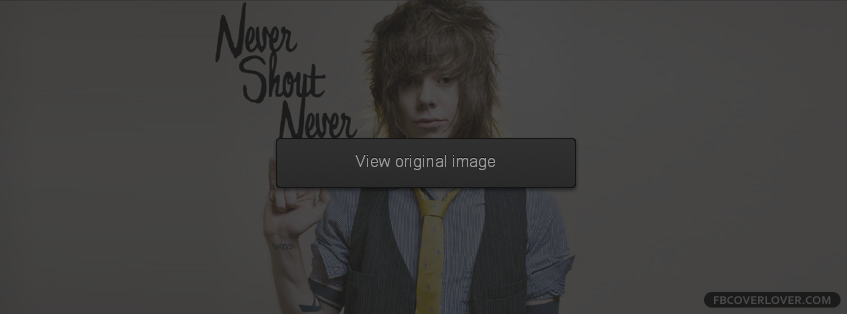 Never Shout Never 2 Facebook Covers More Music Covers for Timeline