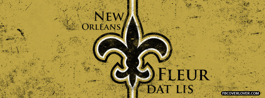 New Orleans Saints Facebook Timeline  Profile Covers