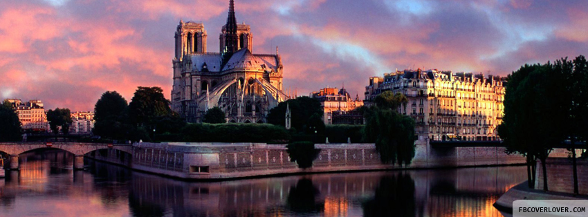 Notre Dame in Paris Facebook Covers More Nature_Scenic Covers for Timeline