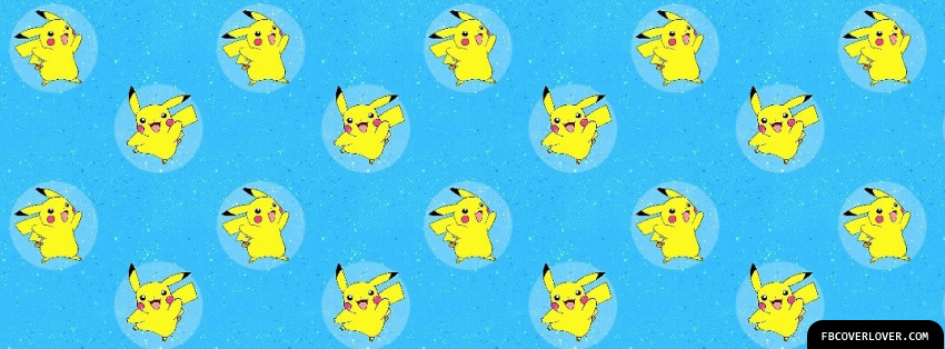 Pikachu 2 Facebook Covers More Pattern Covers for Timeline