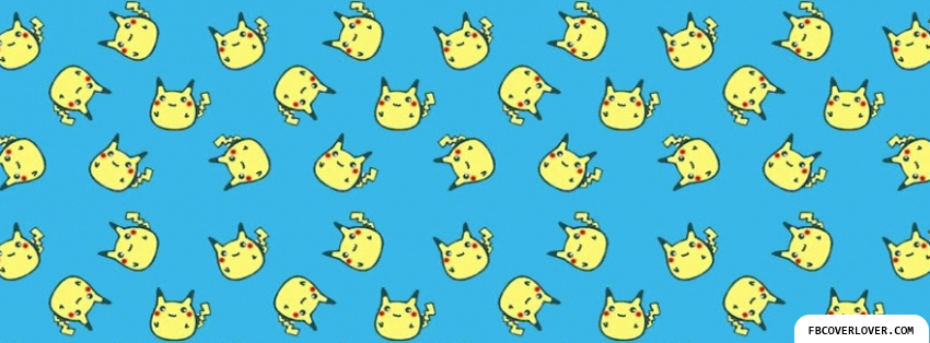 Pikachu Facebook Covers More Pattern Covers for Timeline