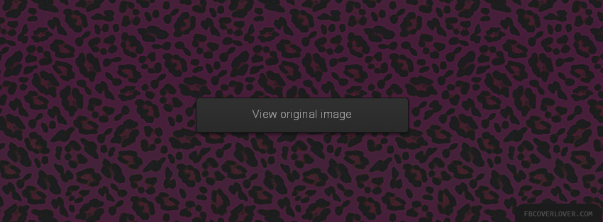 Pink Cheetah Facebook Cover - fbCoverLover.com