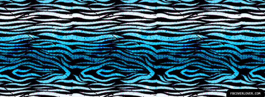 Black And Blue Zebra Facebook Covers More Pattern Covers for Timeline