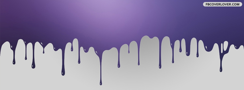 Purple Drip Facebook Covers More Abstract Covers for Timeline