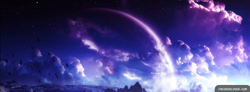 Purple Sky Facebook Covers More Nature_Scenic Covers for Timeline