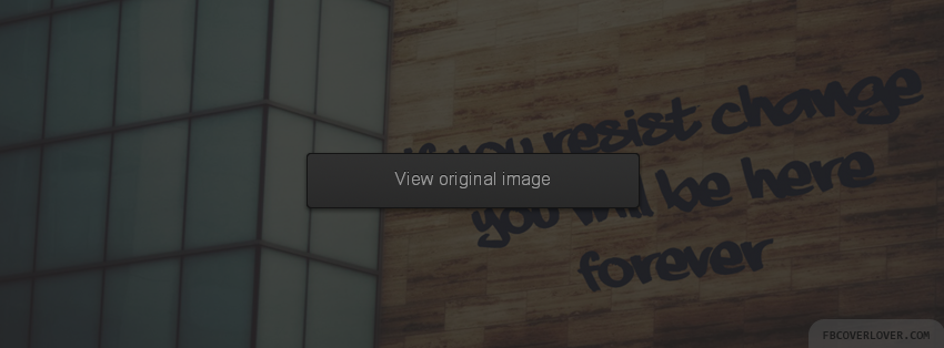 If You Resist Change Facebook Covers More Life Covers for Timeline