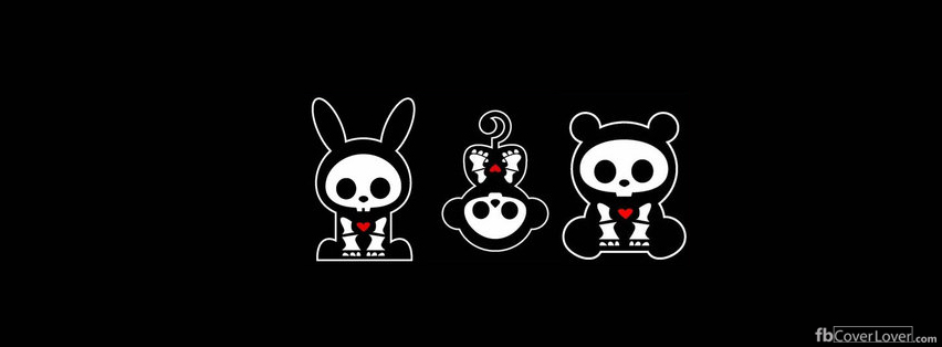skeleanimals Facebook Covers More Emo_Goth Covers for Timeline
