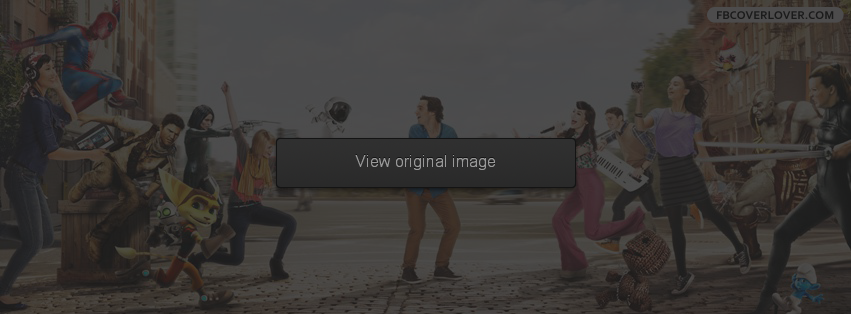 Sony Characters Facebook Covers More Miscellaneous Covers for Timeline