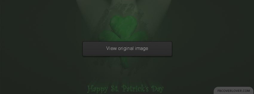 Happy St Patricks Day 5 Facebook Covers More Holidays Covers for Timeline