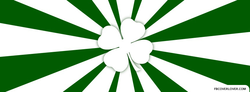 St Patricks Day Clovers 3 Facebook Timeline  Profile Covers