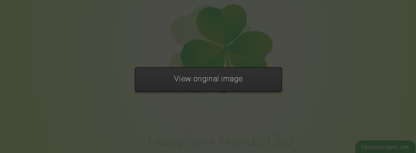 Happy St Patricks Day 2 Facebook Covers More Holidays Covers for Timeline
