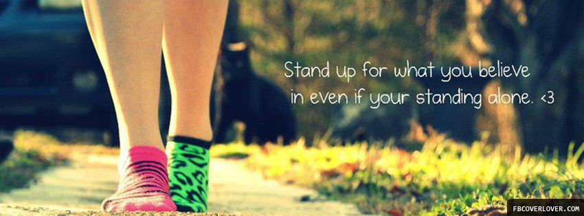 Stand Up For What You Believe Facebook Timeline  Profile Covers