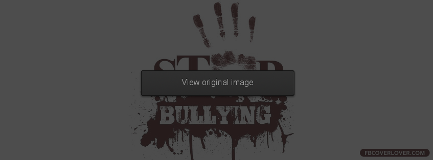 Stop Bullying Facebook Covers More Causes Covers for Timeline