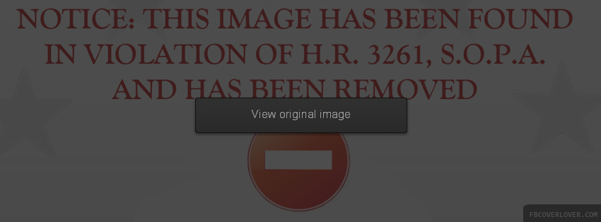 Image Violation : SOPA Facebook Covers More Causes Covers for Timeline