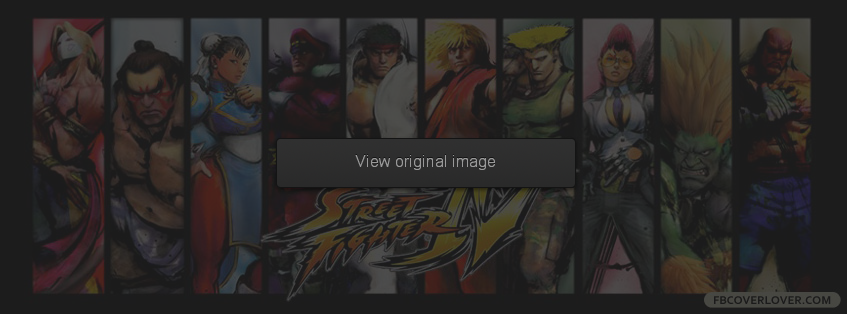 Street Fighter 4 Facebook Cover - fbCoverLover.com