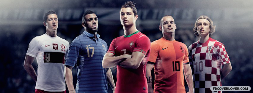 Euro 2012 Superstars Facebook Covers More Soccer Covers for Timeline