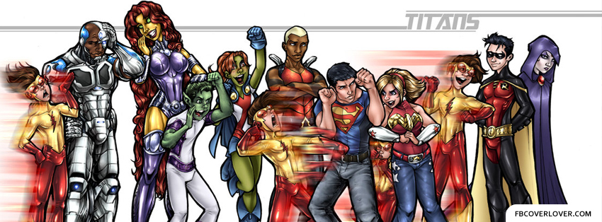 Teen Titans 3 Facebook Timeline  Profile Covers