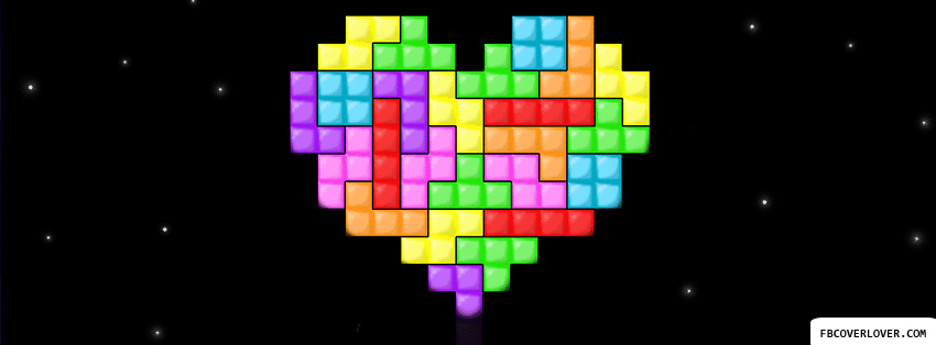 I Love Tetris Facebook Covers More Love Covers for Timeline