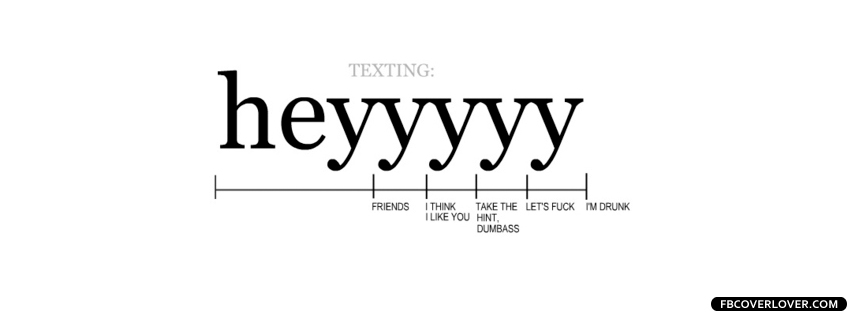 Texting Scale Facebook Timeline  Profile Covers
