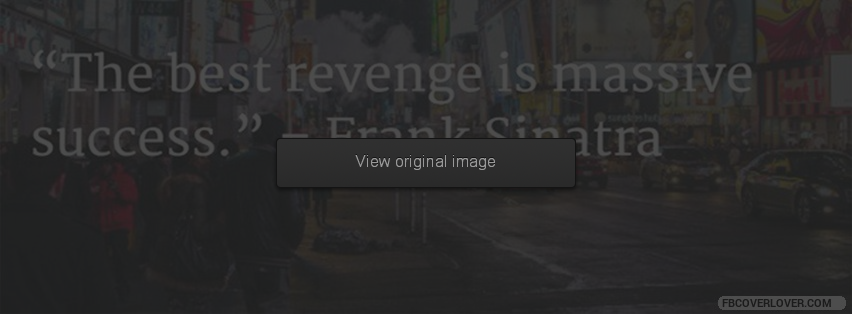 The Best Revenge Is Massive Success Facebook Covers More quotes Covers for Timeline