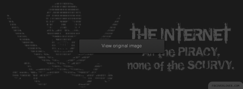 The Internet All The Piracy None Of The Scurvy Facebook Covers More Funny Covers for Timeline