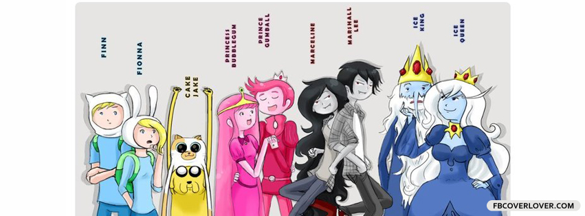 Adventure Time Characters Facebook Timeline  Profile Covers