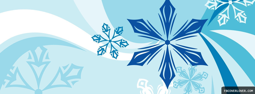Winter Snowflakes Facebook Timeline  Profile Covers
