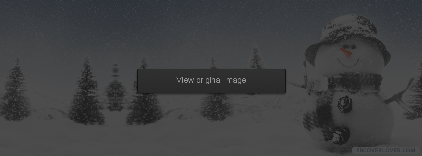 Cute Snowman 3 Facebook Covers More Seasonal Covers for Timeline