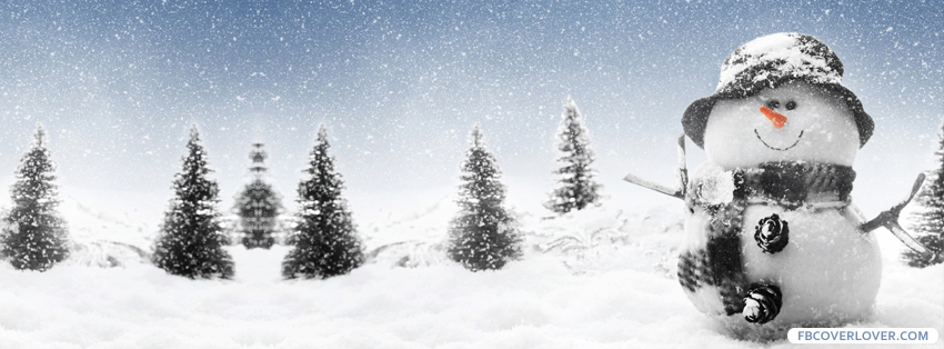 Cute Snowman 3 Facebook Covers More Seasonal Covers for Timeline