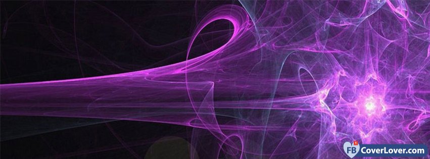 Abstract Artistic Electric Purple 
