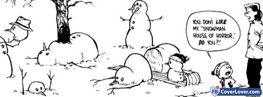 Calvin And Hobbes Snowman