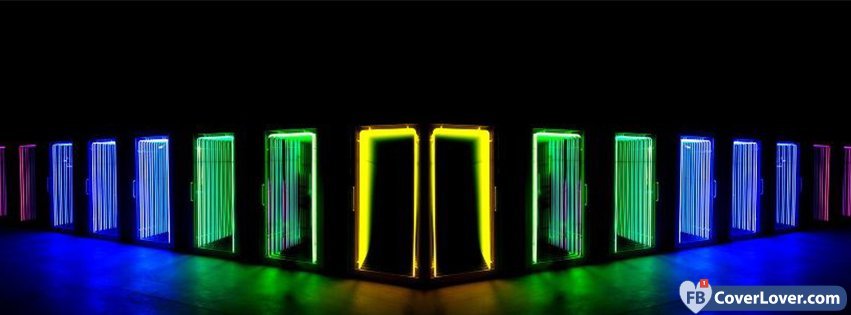 Colorful Lights Doors 